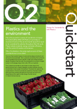 Q2: Plastics and the environment